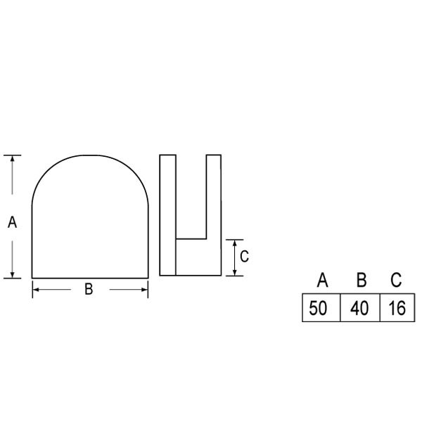Z-10999F Chrome 6mm,8mm Glass Clip-1 Z-10999F Chrome 6mm,8mm Glass Clip-1